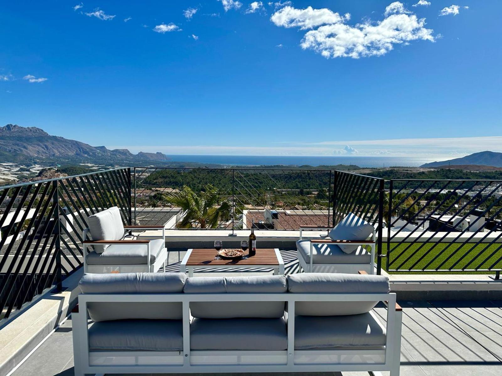 Villa Casa Con Piscina Privada Polop Exterior foto