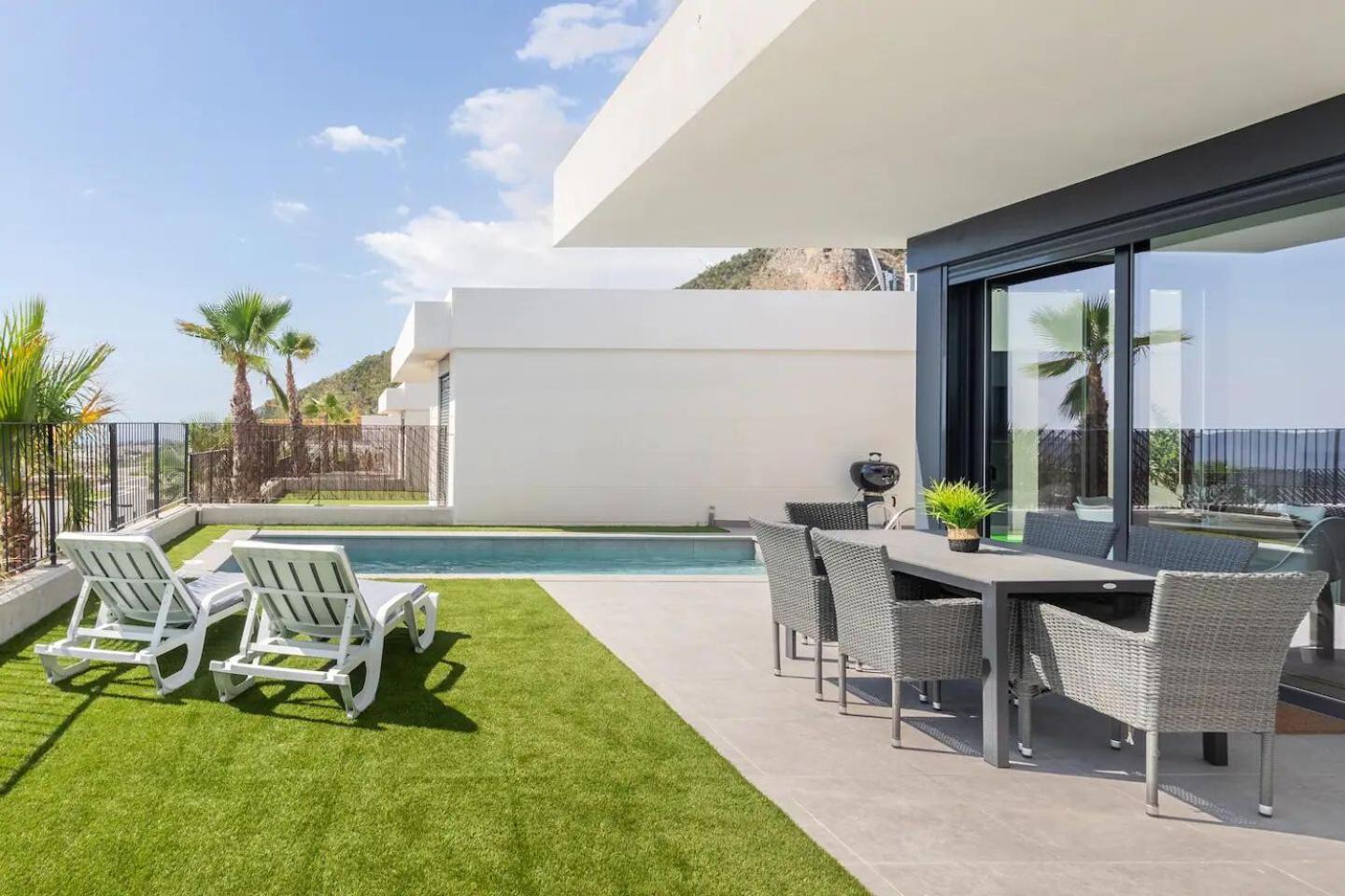 Villa Casa Con Piscina Privada Polop Exterior foto