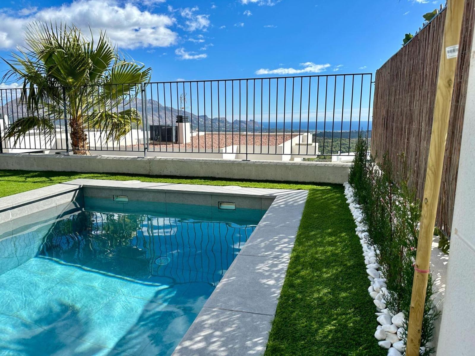 Villa Casa Con Piscina Privada Polop Exterior foto